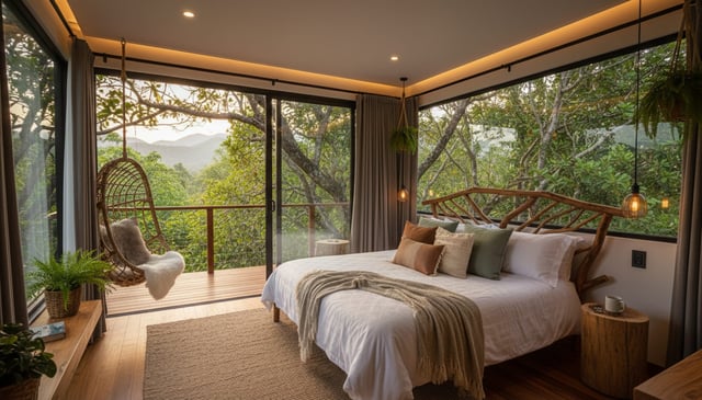 Interior room of Montebelo Gorongosa Lodge