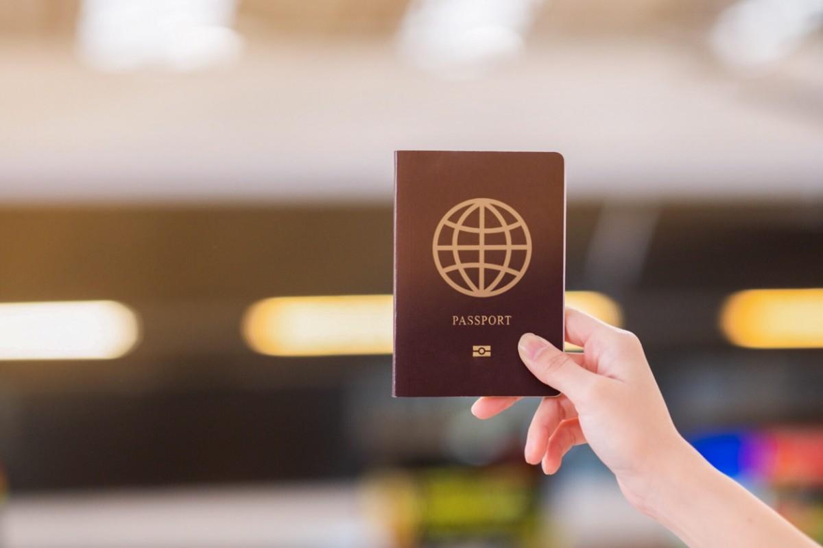 A Traveler Holding Passport