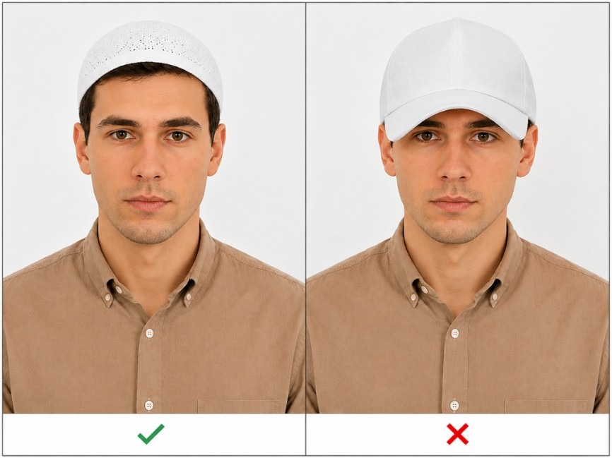 Accepted And Not Accepted Head Covering