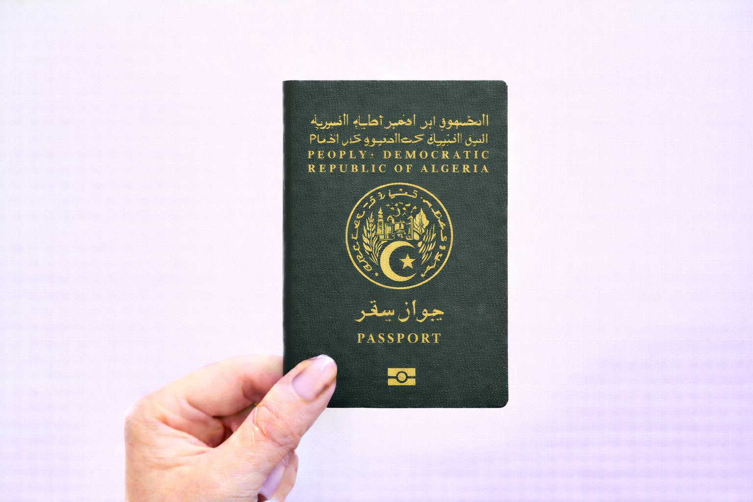 Algeria Passport Image