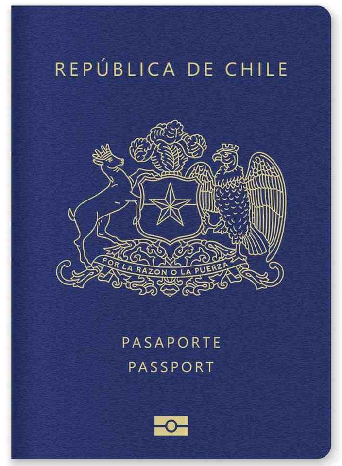 Close Up Of A Chile Passport
