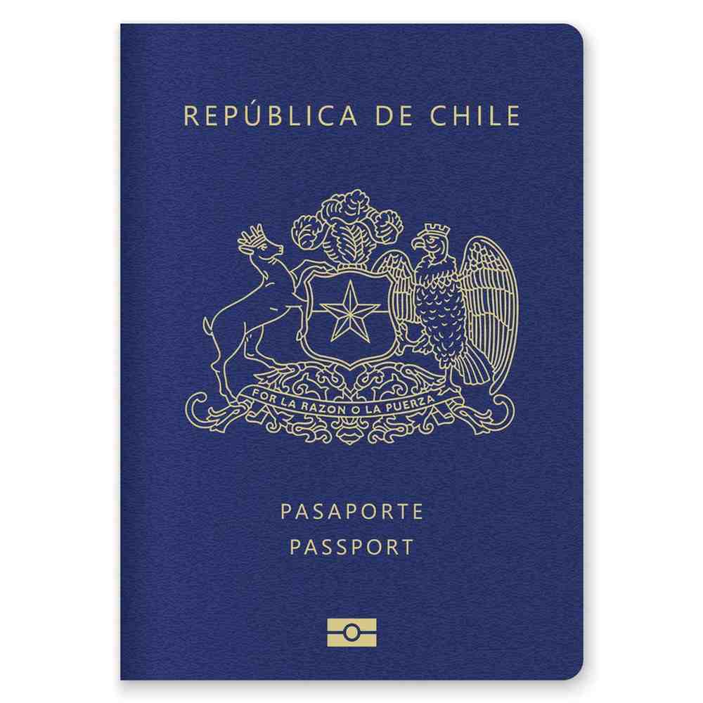 Close Up Of A Chile Passport