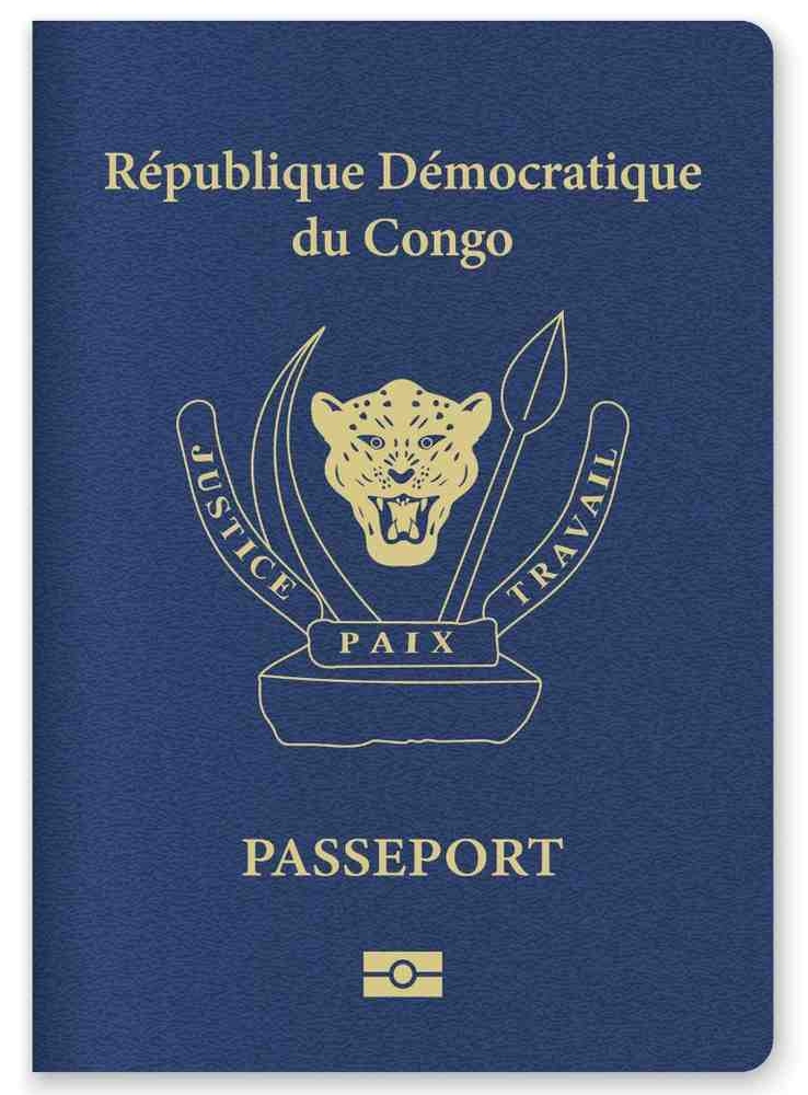 Close Up Of A Congo Passport