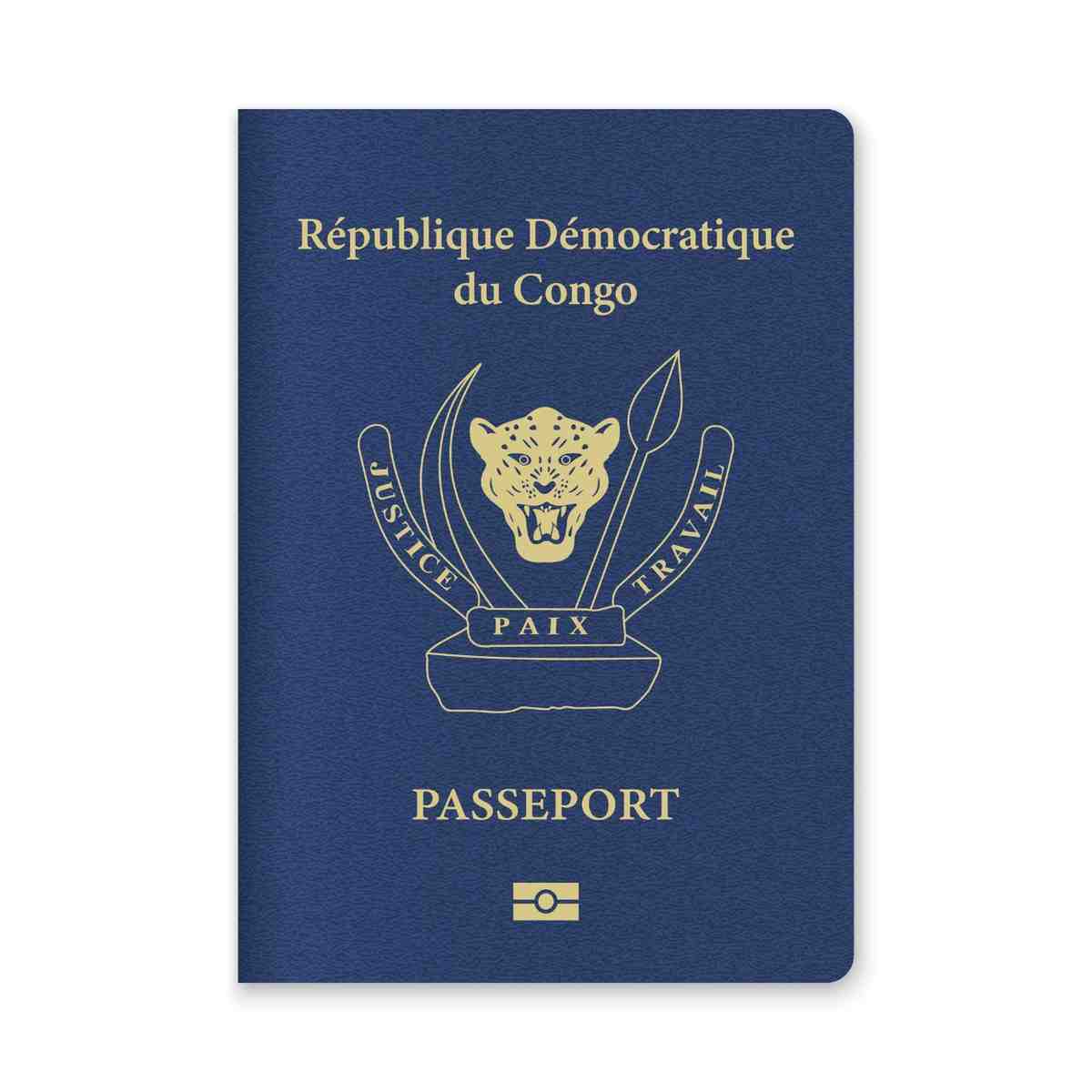 Close Up Of A Congo Passport