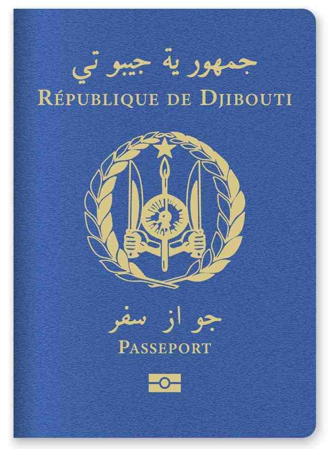 Close Up Of A Djibouti Passport