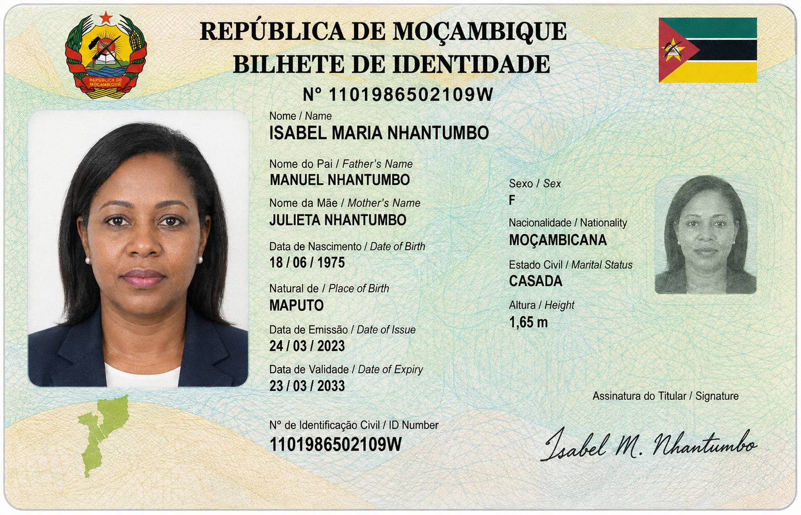 Copy Of Document Of The Company Representative Mozambique