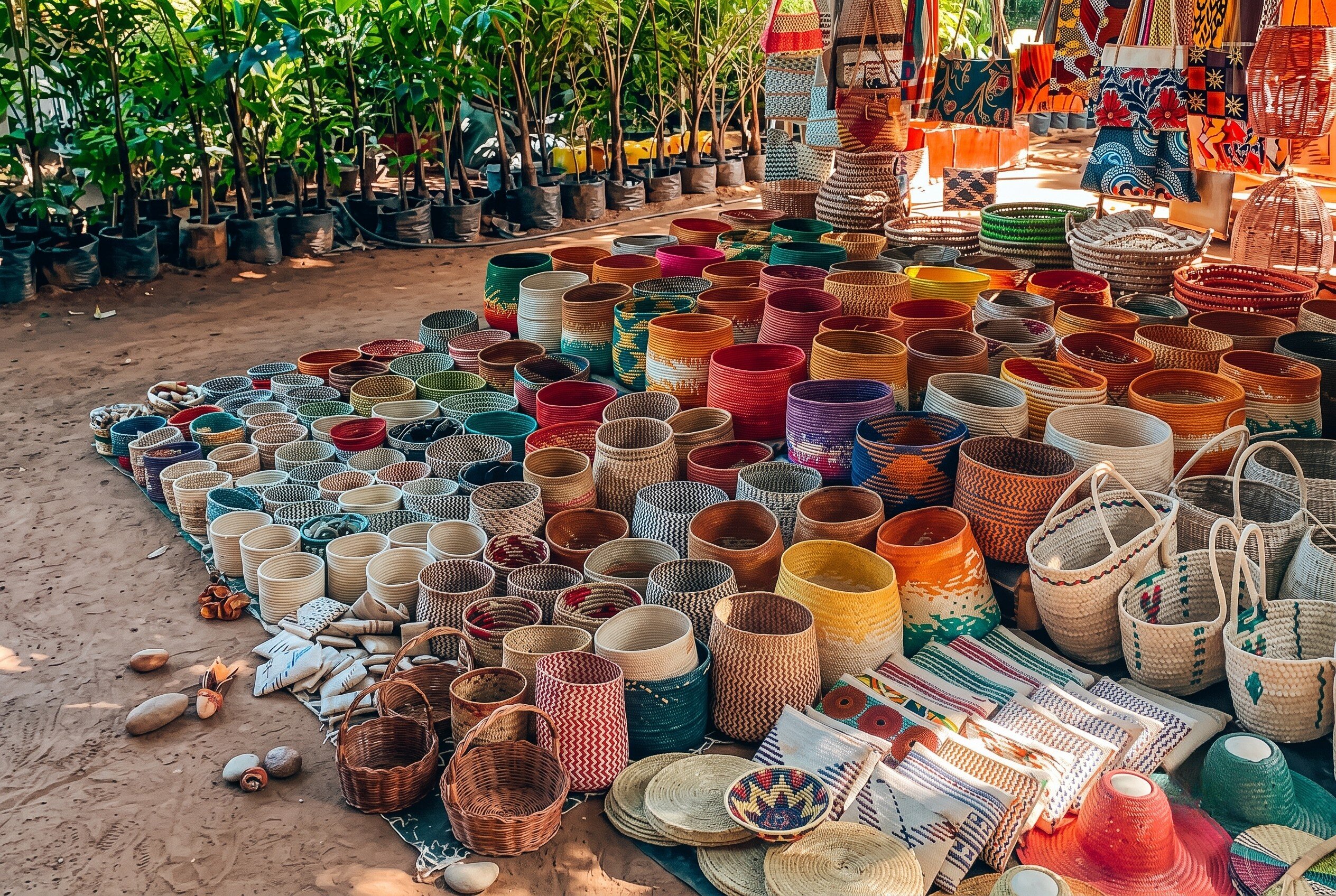 Feima Craft Market In Maputo