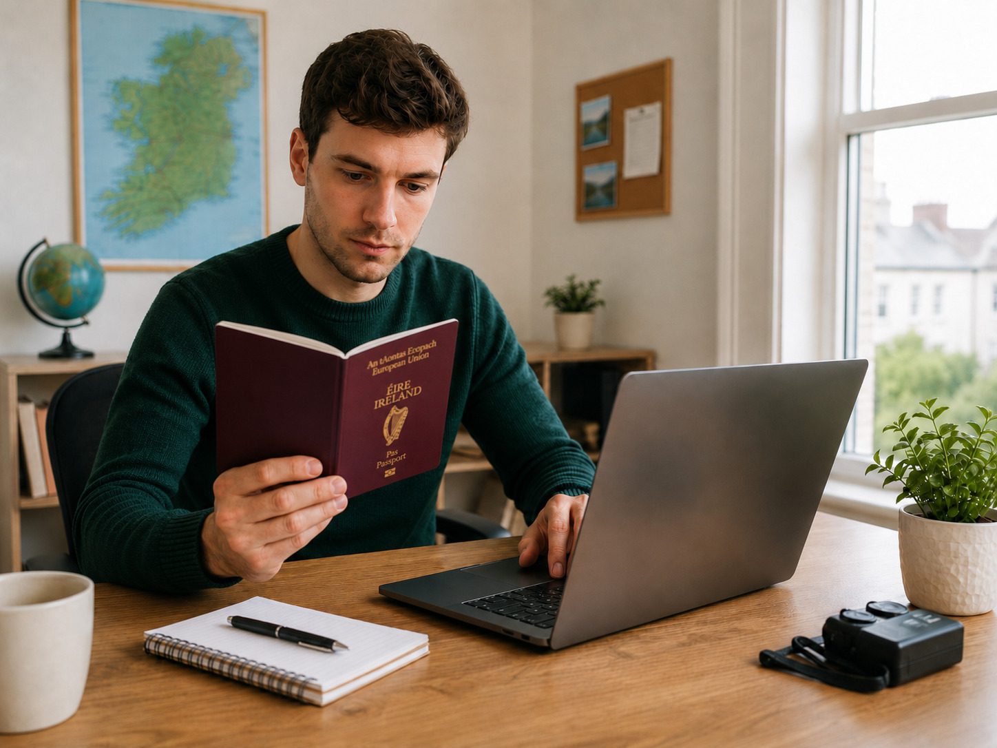 Irish Applicant Checking Passport Validity