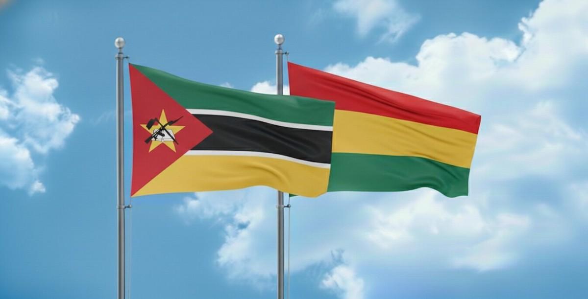 Mozambique And Bolivia Flag
