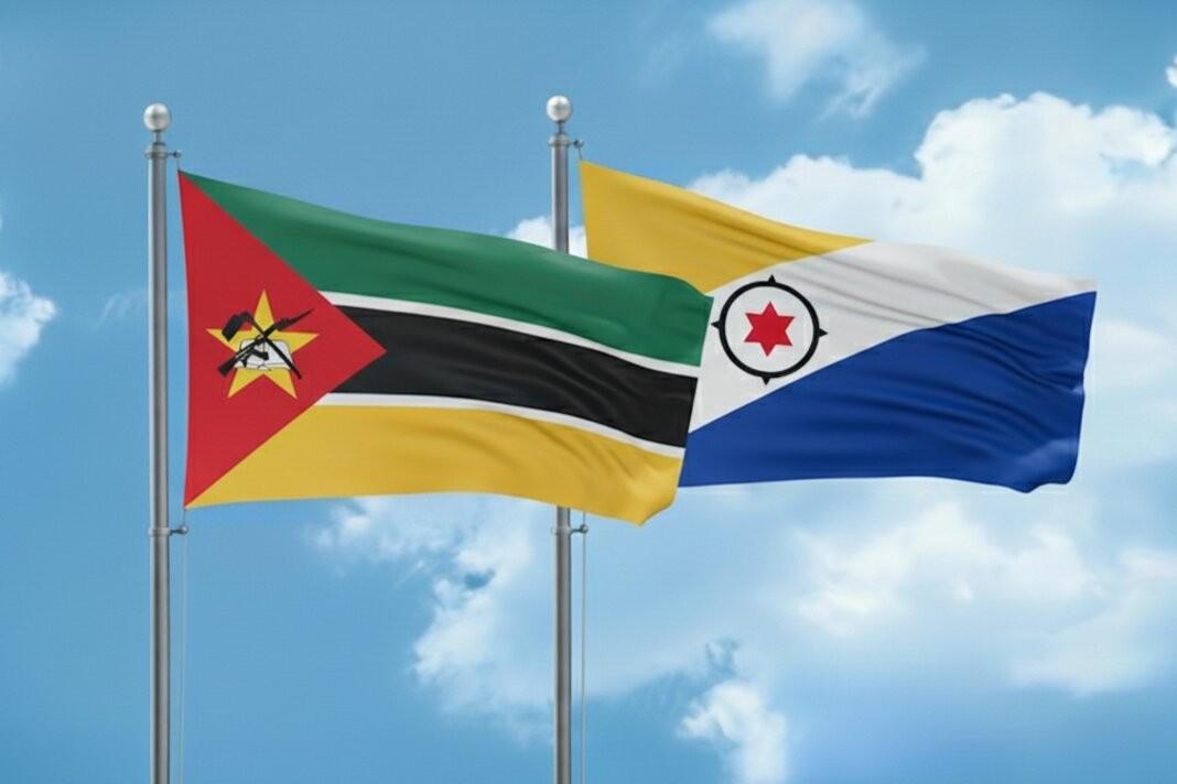 Mozambique And Bonaire Flag