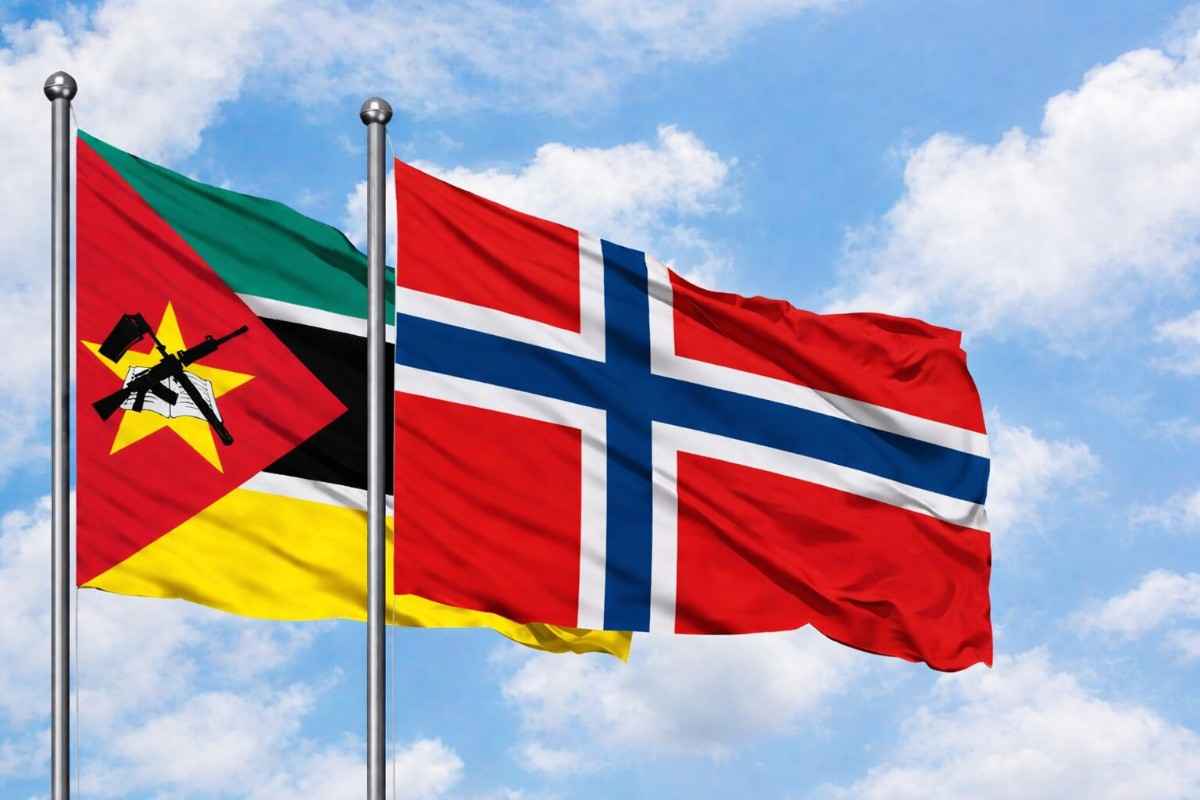 Mozambique And Bouvet Island Flag