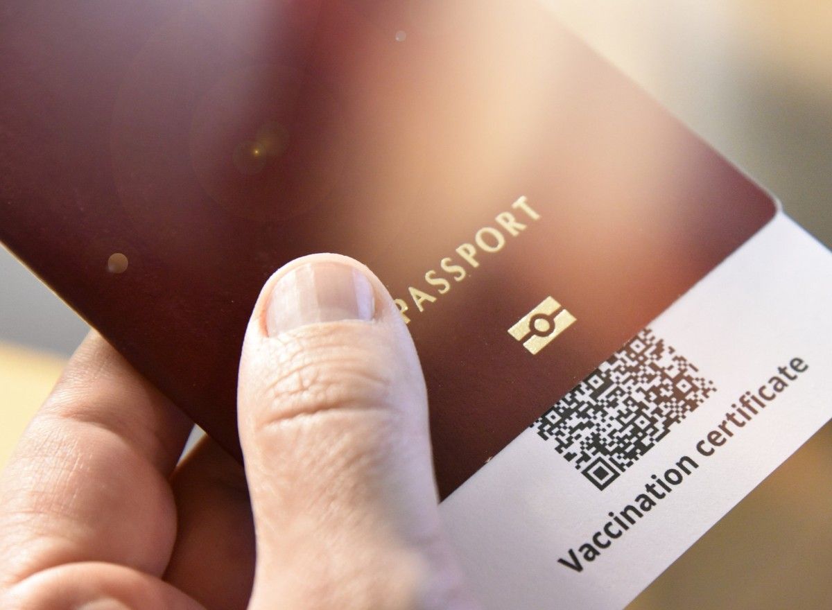 Passport And Vaccination Certificate