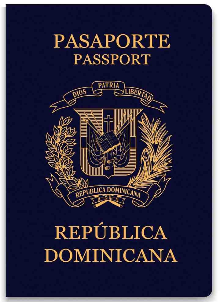 Passport Of Dominican Republic