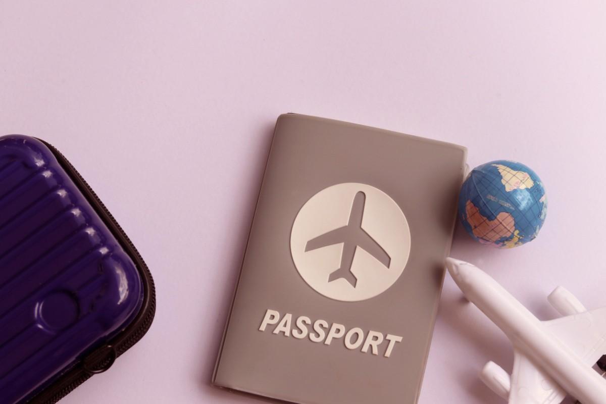 Passport With Airplane